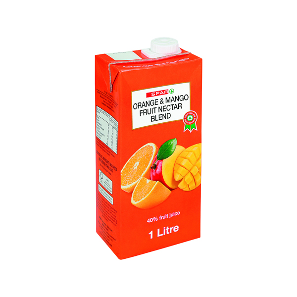 Spar Orange & Mango Fruit Nectar Blend 1L