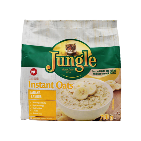 Jungle Oats Instantânea 750g Mix-Banana