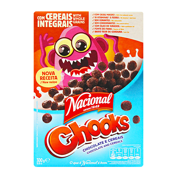 Cereais Nacional Chooks, 300 g