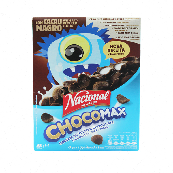 Cereais Nacional 300g Chocomax