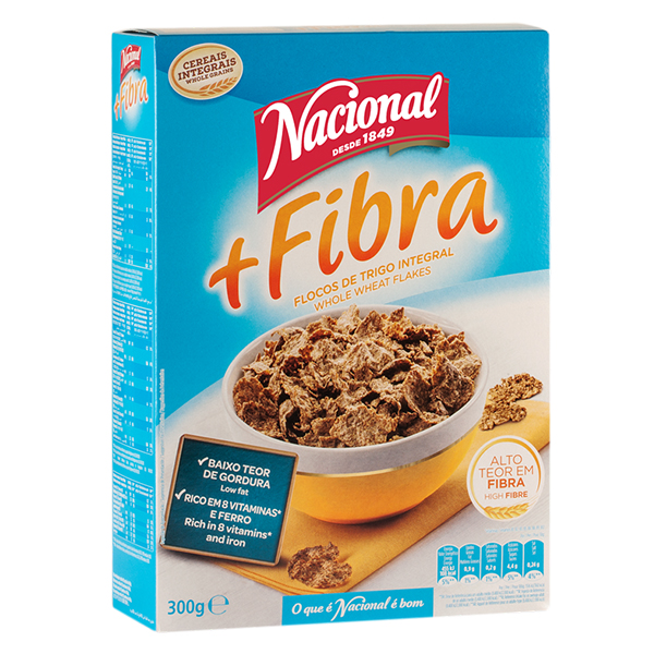 Nacional Cereais + Fibra 300g