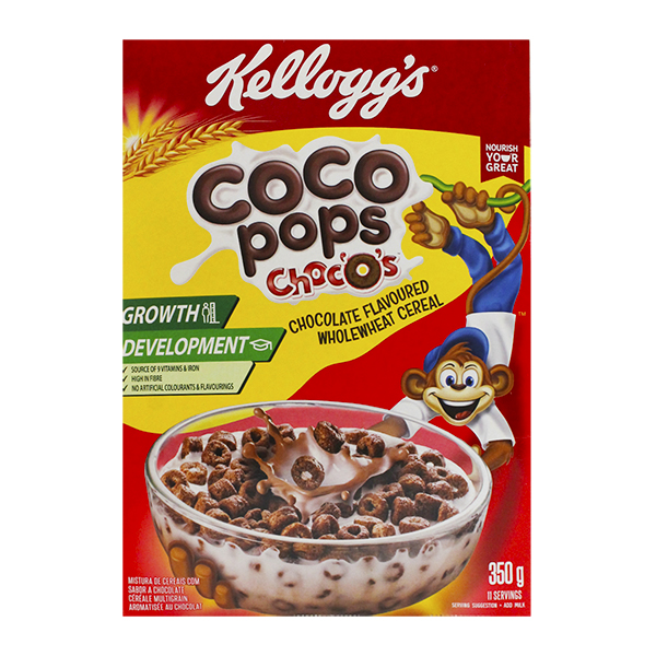 Kelloggs 350g Coco Pops Fills