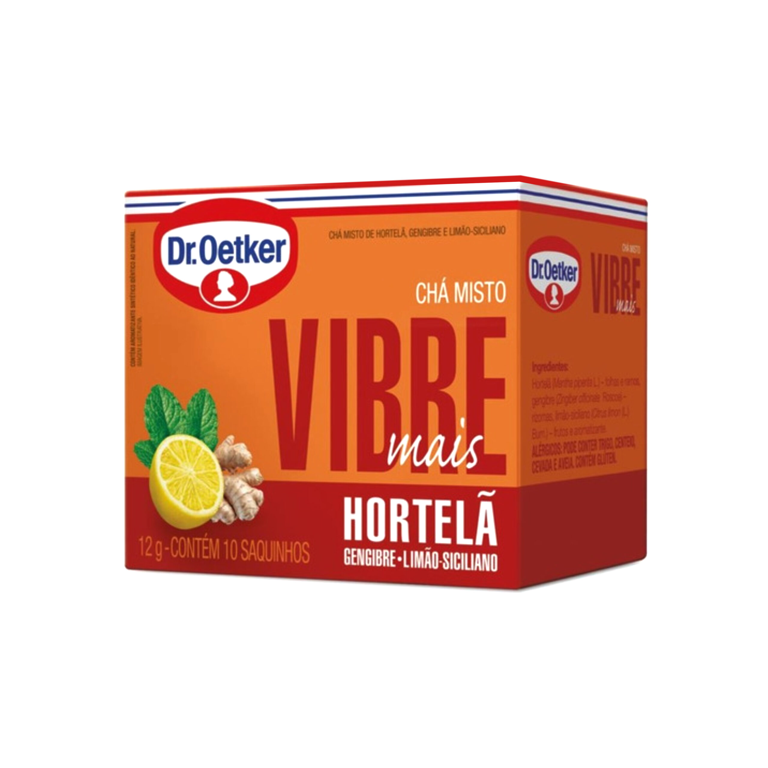 Dr.oetker Cha Hortela Vibre Mais 12g