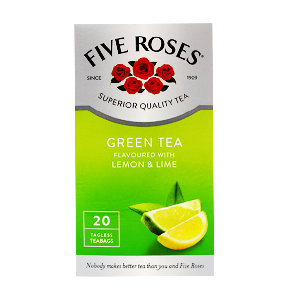 Five Roses Tea Lemon Lime 30g