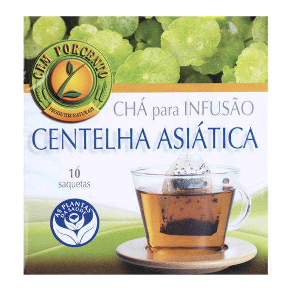 Cem Porcento Cha Centelha Asiatica