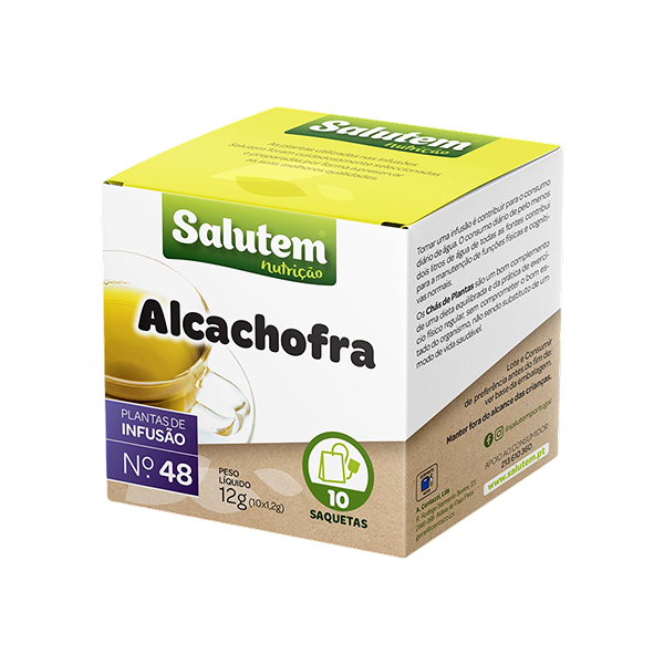 Saluten Cha Infusao Alcachofra 10Sq