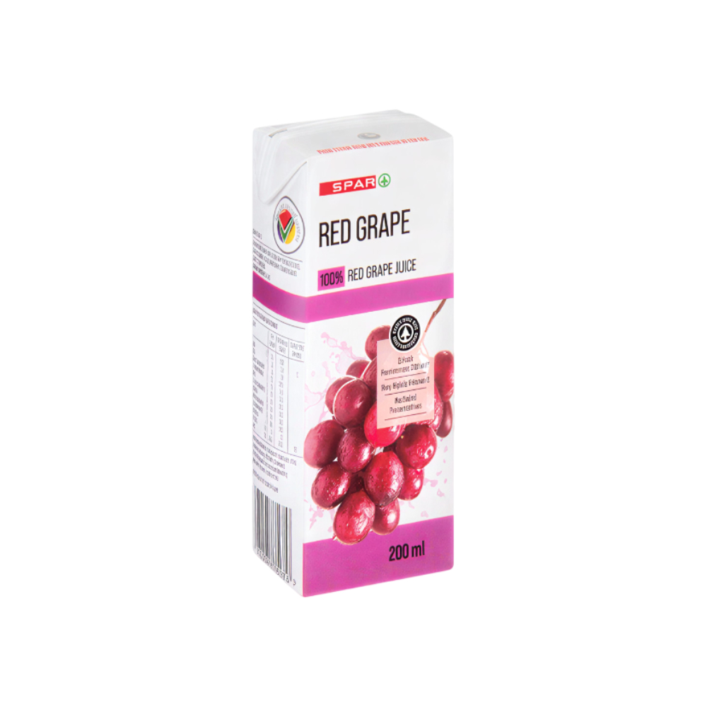 Spar Juice Red Grape 200ml