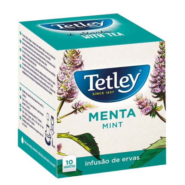 Tetley Cha De Menta C/10Saquetas 10Gr