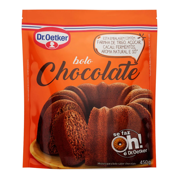 Dr.oetker Mistura P/Bolo Chocolate 450g