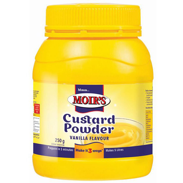 Moirs Custard Vanilla 250g