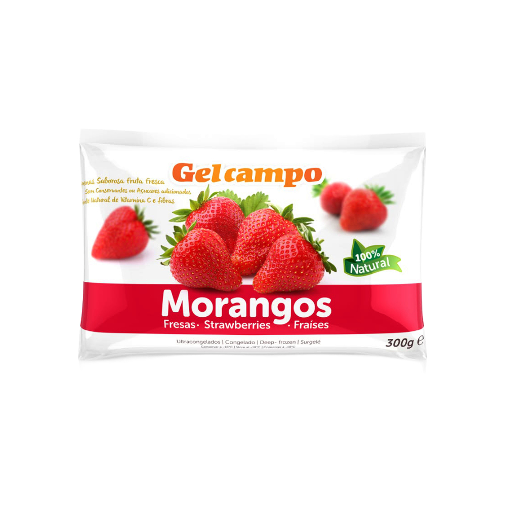 Gelcampo Morangos 300g