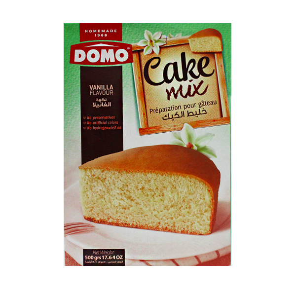 Domo Cake Mix Vanila 500Gr