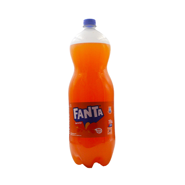 Refresco Fanta Laranja, 2 L