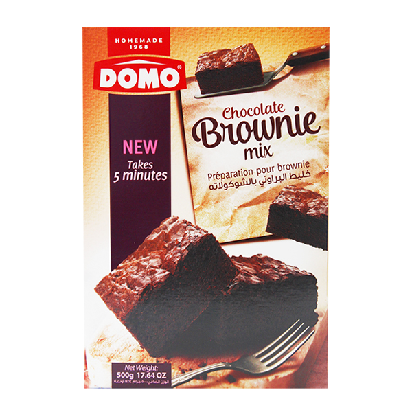 Domo Chocolate Brownie Mix 500Gr
