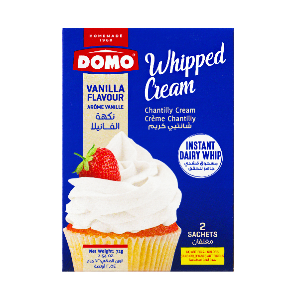 Domo Chantilly Vanilla 72Gr
