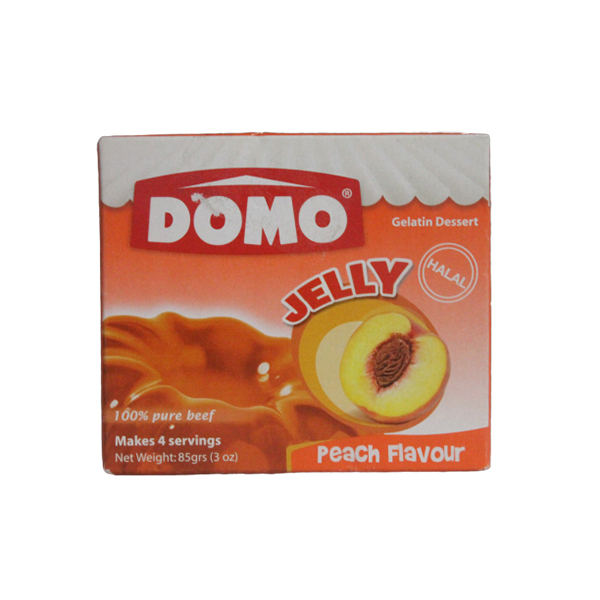 Domo Jelly Peach 85Gr