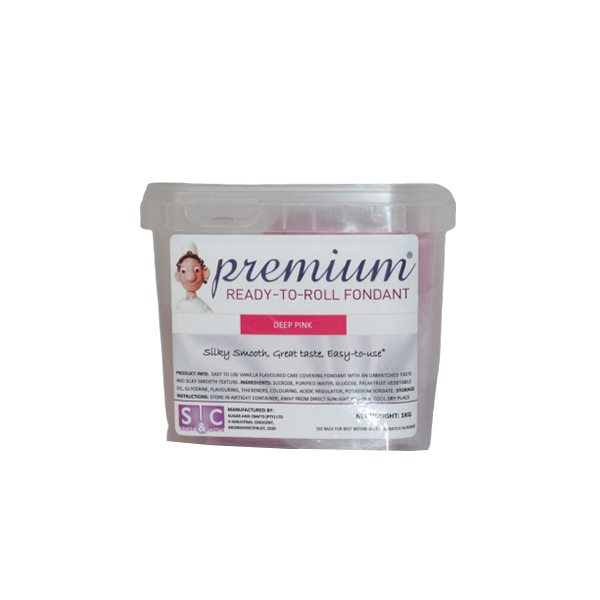 Premium Corante Doce Deep Pink 1kg