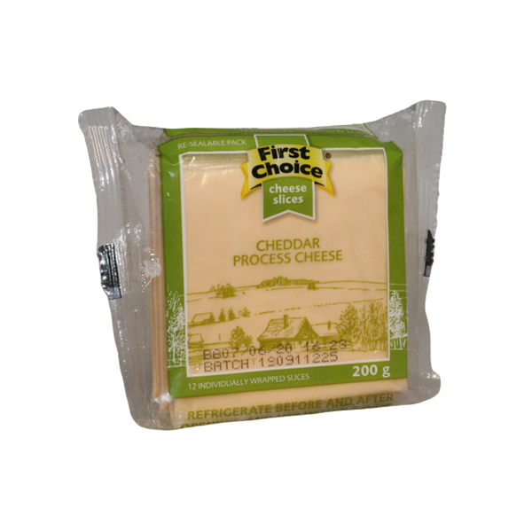 First Choice Queijo Cheddar 200Gr