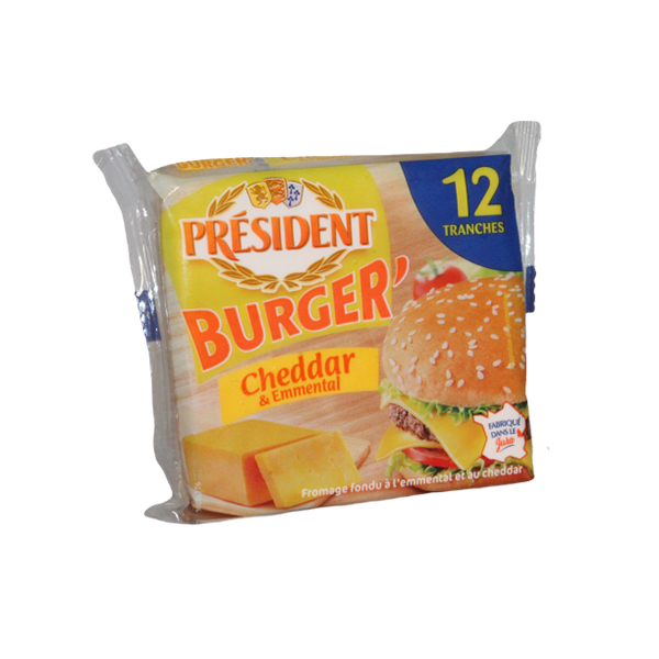 President Burger Queijo Cheddar 200Gr