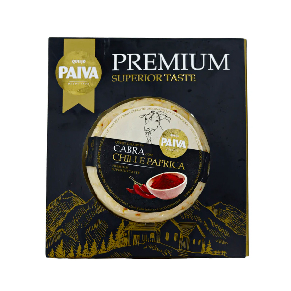 Paiva Queijo Cabra Chili Paprica 190g