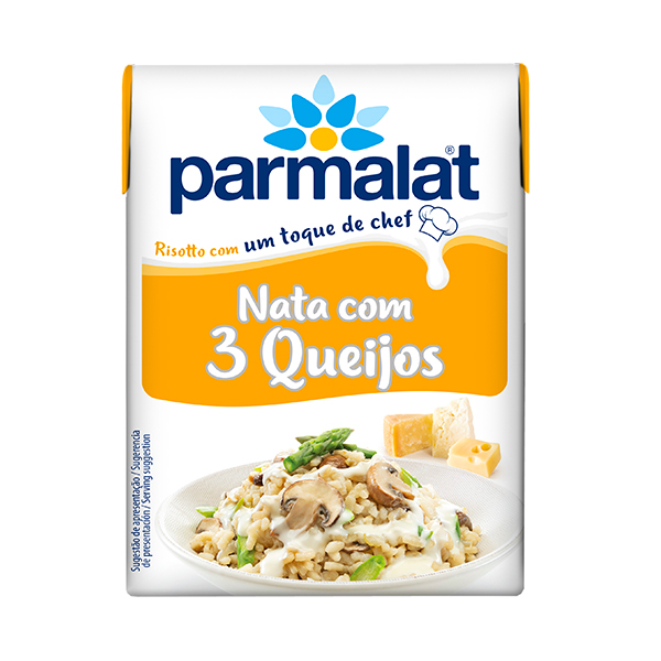 Nata Parmalat 200ml Mix-Com 3 Queijo