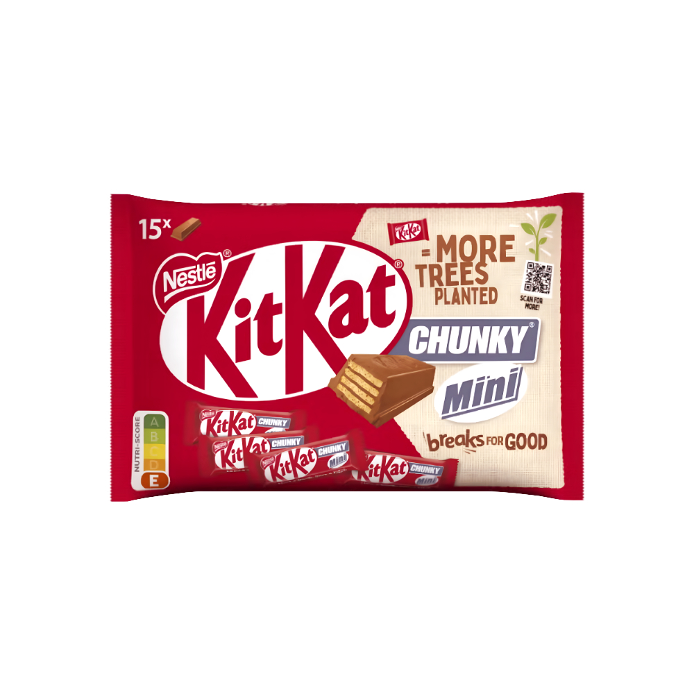 Nestle Kitkat Chunky Mini 15S 250g