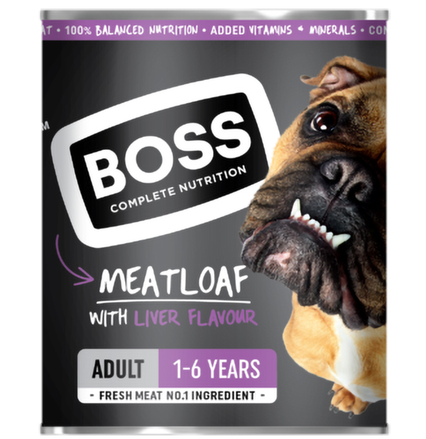 Boss Comida De Cao Meatloaf W/Liver 820Gr