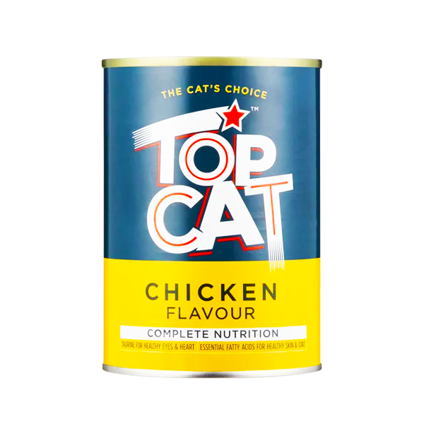 Top Cat Comida De Gato Chicken Flavour 425Gr