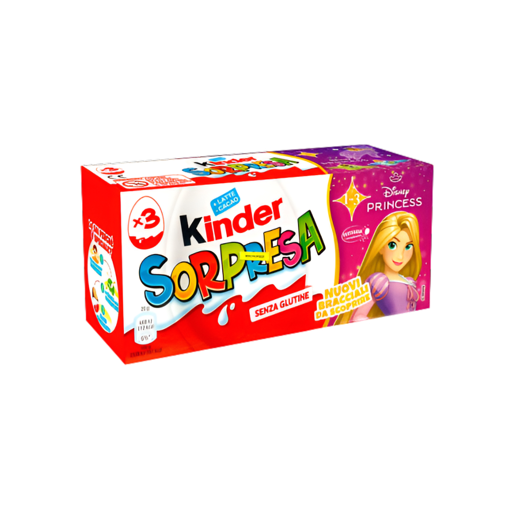 Kinder Surpresa Disney Princess 3X20g
