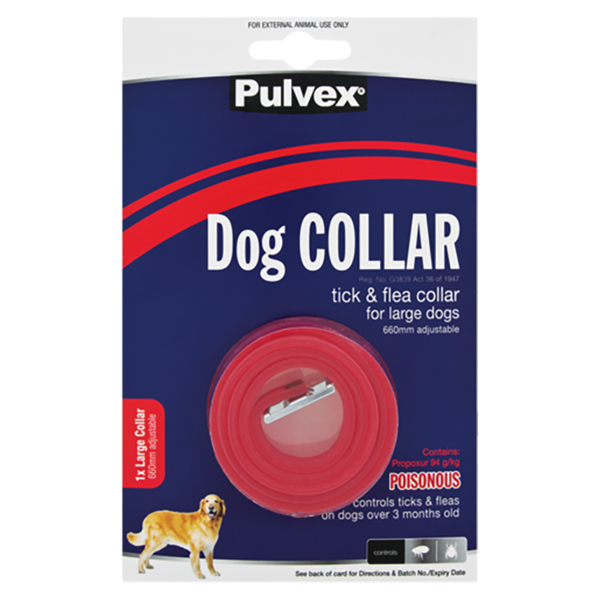 Pulvex Dog Collar Tick&Flea 660Mm