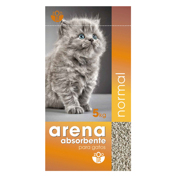 Normal Areia Absorvente Para Gato 5kg