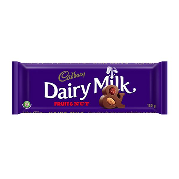 Cadbury Fruta E Nozes 150g