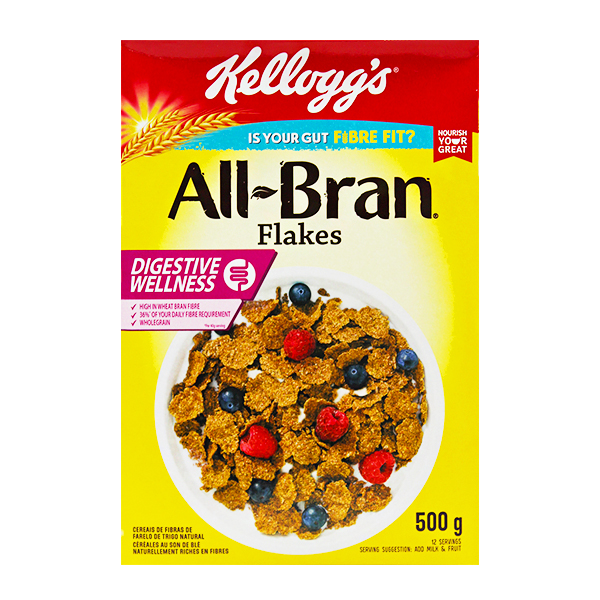 Kelloggs All Brain Flakes 500Gr