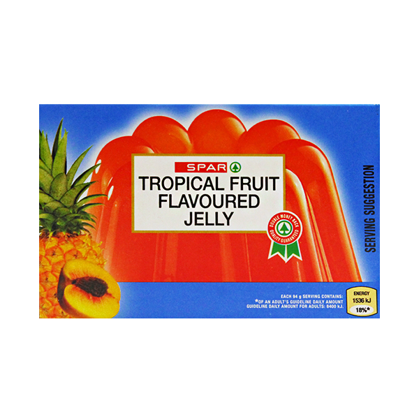 Spar Jelly Tropical Fruit 40g