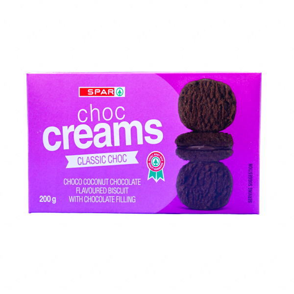 Spar Biscuits Choco Creams Coconut 200Gr