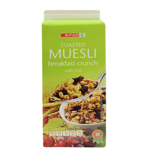 Spar Toasted Muesli Breakfast Crunch 700Gr