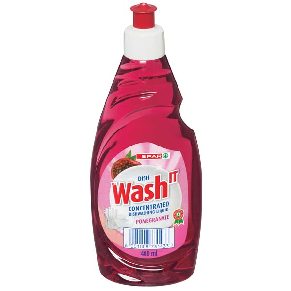Spar Dish Wash It Liquid Pomegranate 400ml