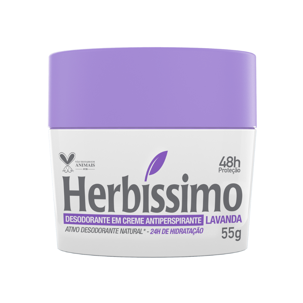 Herbissimo Cr?Me Desodorante Lavanda 55ml