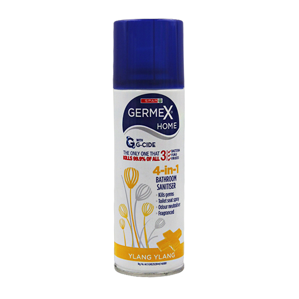 Spar Germex Sanitiser Spray 4In1 Ylang 180ml