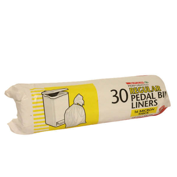 Spar Regular Pedal Bin Liners 540X520Mm