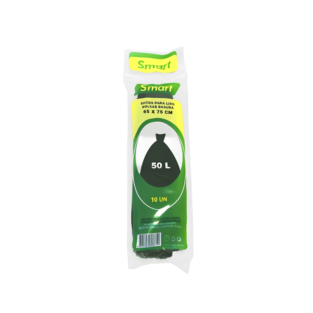Smart Sacos De Lixo 50L 65X75Cm