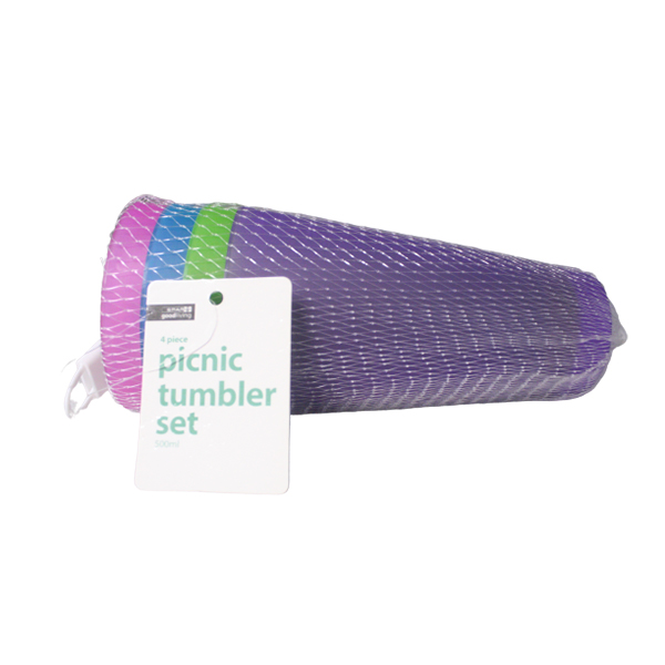 G/L Picnic Tumber Set 500ml 4S