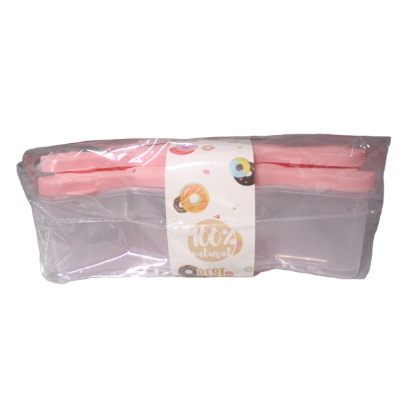 Tigela Plasticas Sweet Shop Grandes 2Pcs