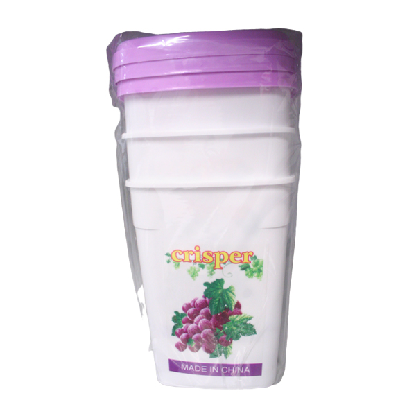 Jogo Tigelas Crisper 3Pcs 745772