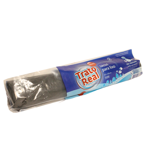 Trato Real Saco De Lixo 50L 65*85Cm