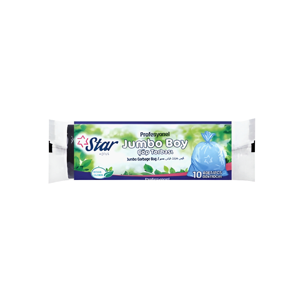 Star Saco De Lixo Jumbo Boy 80X110Cm 500Gr