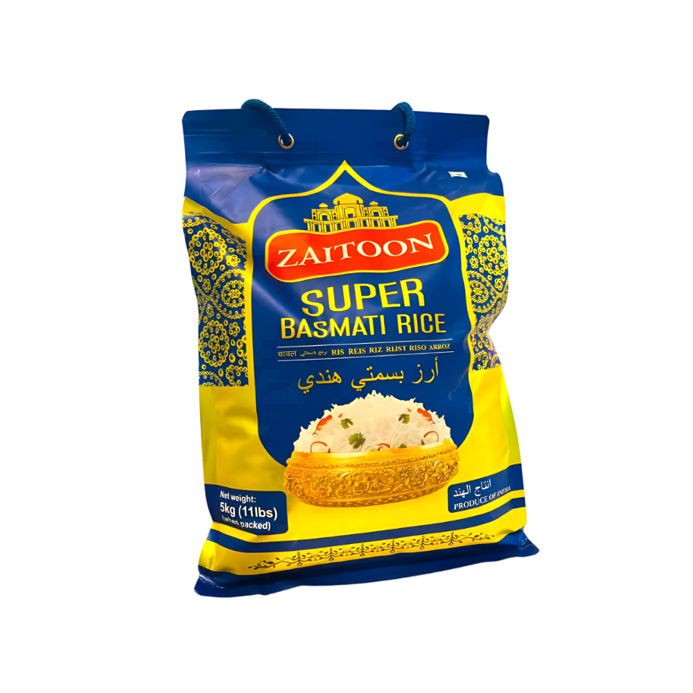 Arroz Zaitoon Super Basmati Rice 5kg