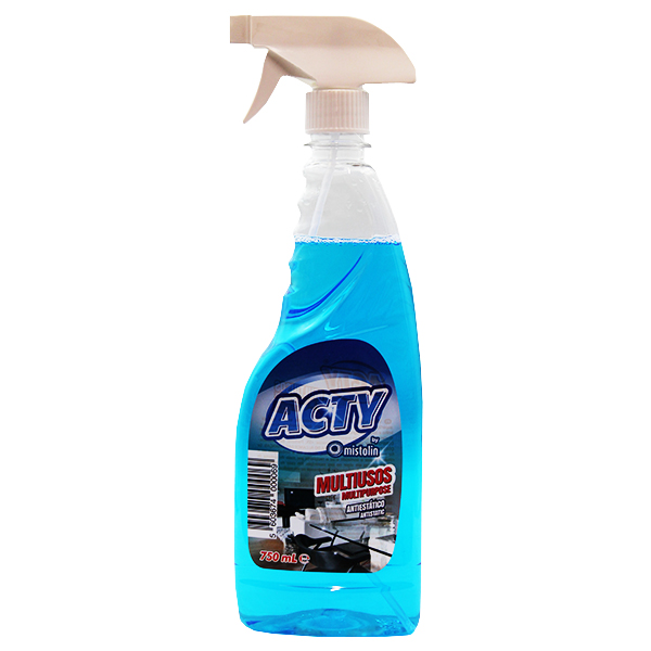 Spray De Limpeza Acty Mistolin 750ml Multiusos