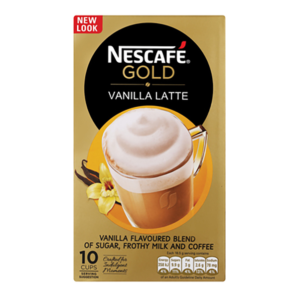 Nescafe Gold Vanilla Latte 10S