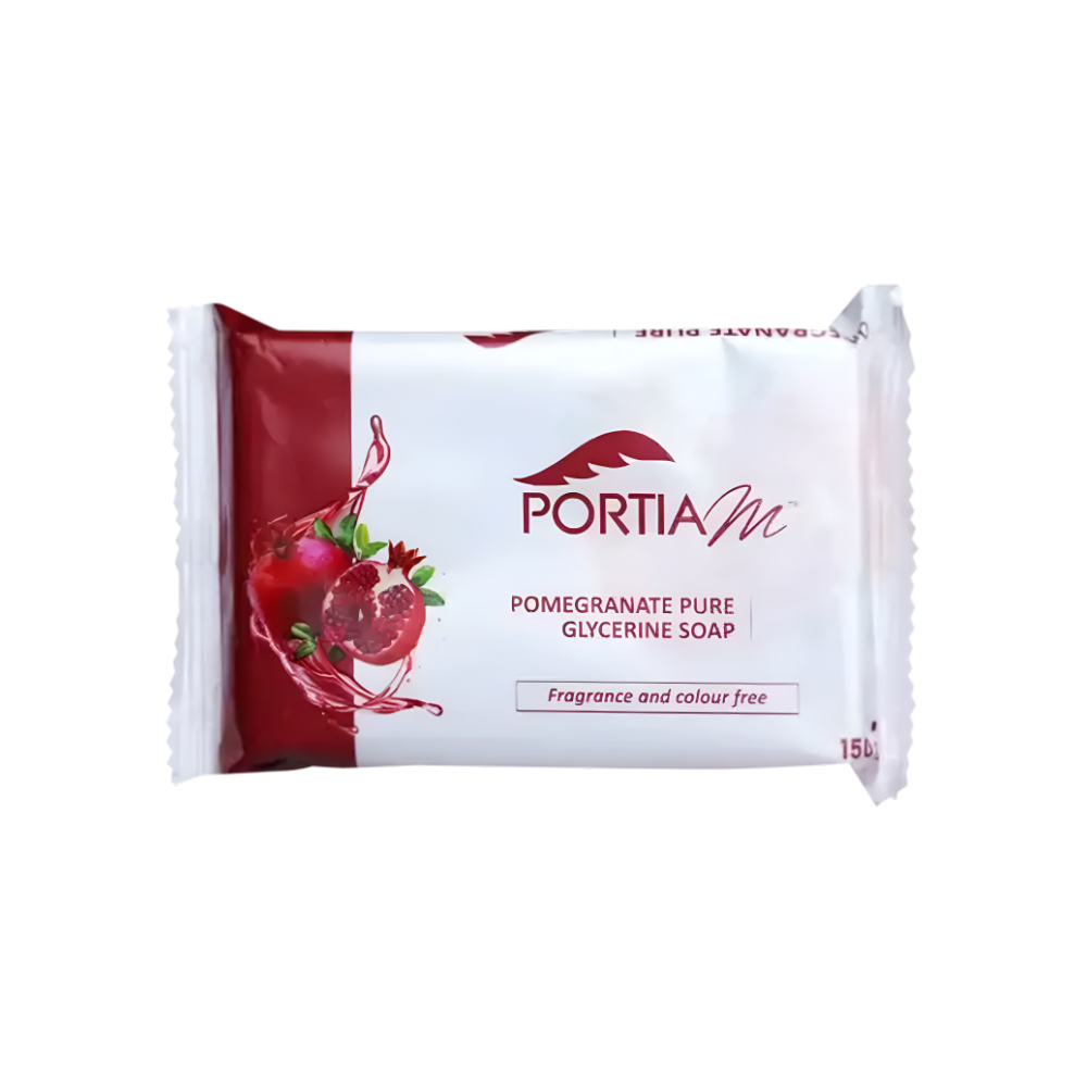 Portia M Pomegranate Pure Glycerine Soap 150g